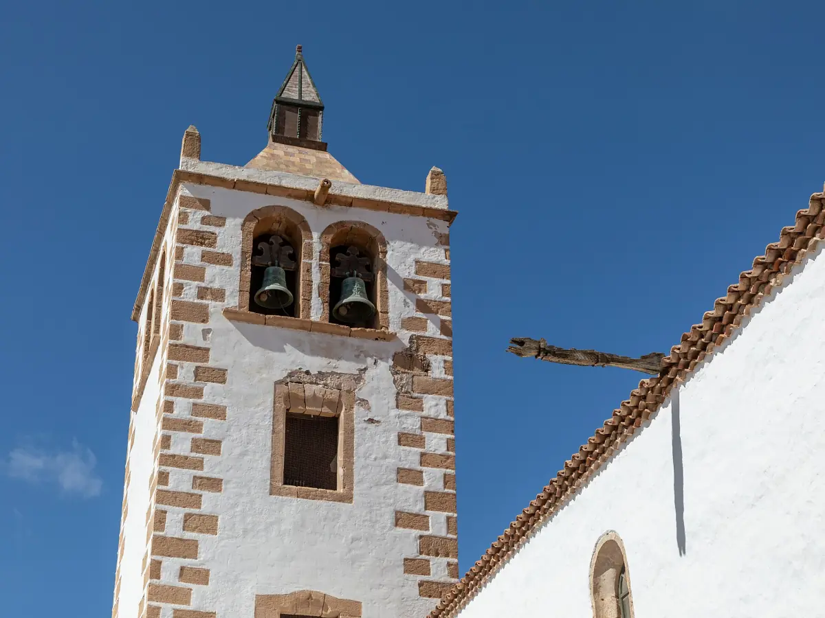 El campanario de la iglesia de Betancuria
