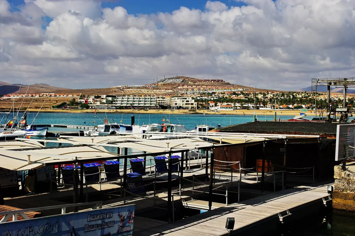 Festung und Hafen von Caleta de Fuste
