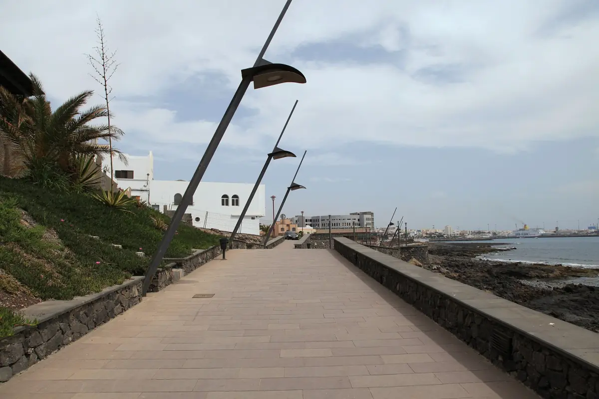 Der Uferweg Richtung Playa Blanca